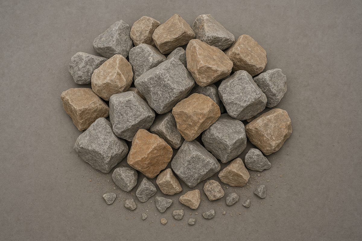 Gabion fill stone, 100–200 mm