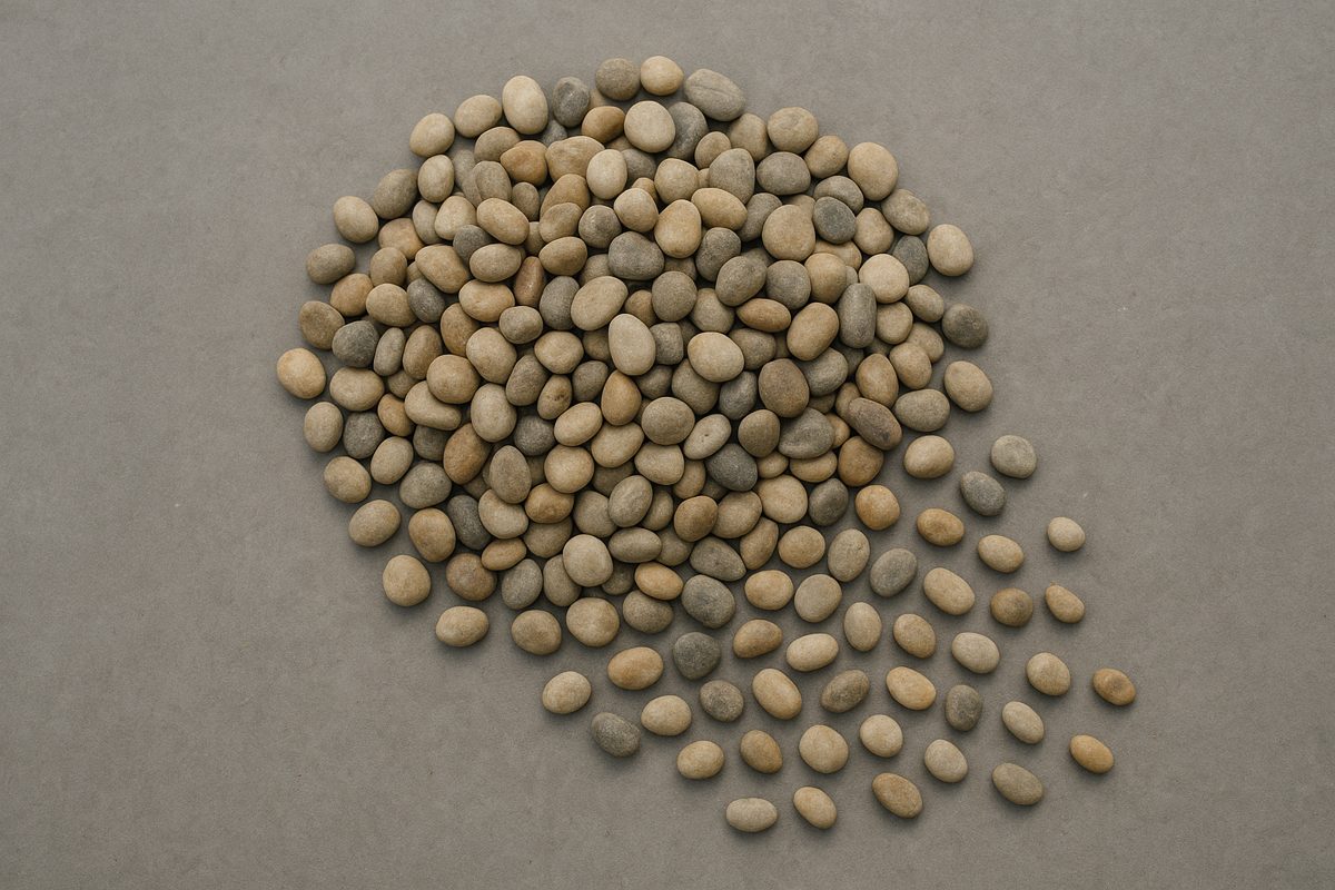 Stone, rounded, 8–16 mm