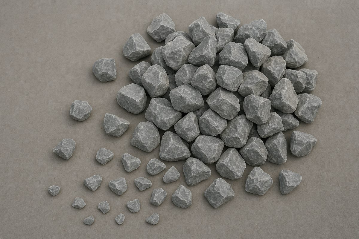 Very coarse stone, 32–63 mm